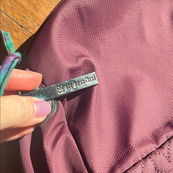 Purple Quilted Women's Bag - Picture 10 of 12